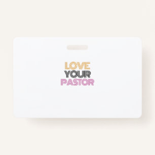 Liebe Ihres Pastors Ausweis