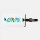 LIEBE II GEPÄCKANHÄNGER (Rückseite horizontal)