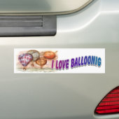 Liebe-Im Ballon aufsteigen Autoaufkleber (Auf Auto)