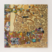 Liebe im Baum des Lebens | Gustav Klimt | Puzzle (Horizontal)