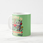Liebe im Bewegungsapparat Valentin Kaffeetasse (Vorderseite Links)