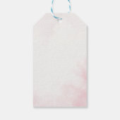 LIEBE IM BLOOM BRAUTPARTY DANKE GESCHENKANHÄNGER (Rückseite)