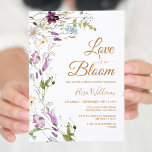 Liebe im Bloom Little Wildblume Brautparty Einladung<br><div class="desc">Liebe in Bloom Eine kleine Wildblume Brautdusche Einladung,  Blumenfrühling Bridal Brunch einladen, </div>