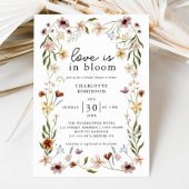 Liebe im blühenden Frühling Sommersommer Brautpart Einladung