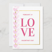 Liebe im Blut Einladung (Vorderseite)