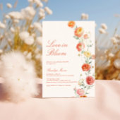 Liebe im Blut Verona Sonnenuntergang Orange Brautp Einladung