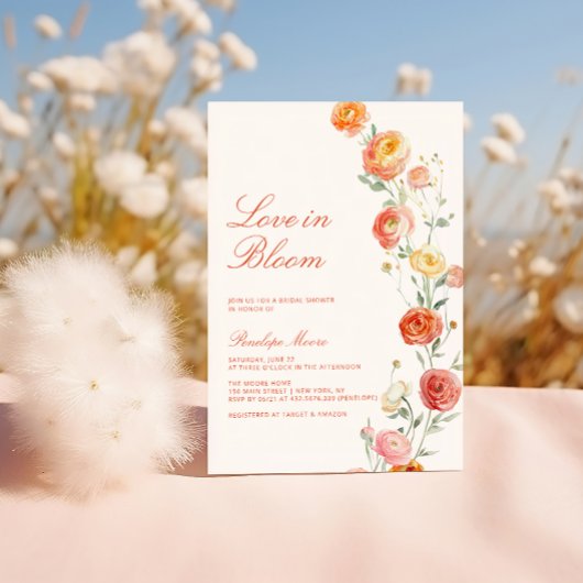 Liebe im Blut Verona Sonnenuntergang Orange Brautp Einladung