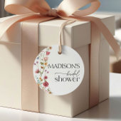 Liebe im Blut, Wildblume Brautparty Geschenkanhänger