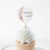 Liebe im Blut, Wildblume Brautparty Runder Aufkleber