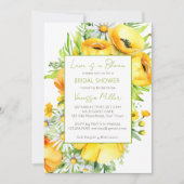 Liebe im Blütensommer Brautparty Vorlage (Vorderseite)