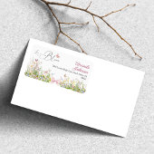 Liebe im Boom-Wildblume-Brautparty-Adresse Adressaufkleber