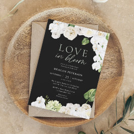 Liebe im botanischen Brautparty des Blooms Einladung