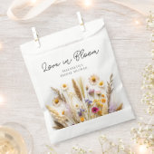 Liebe im Brautparty Bloom Geschenktütchen (Ausgeschnitten)