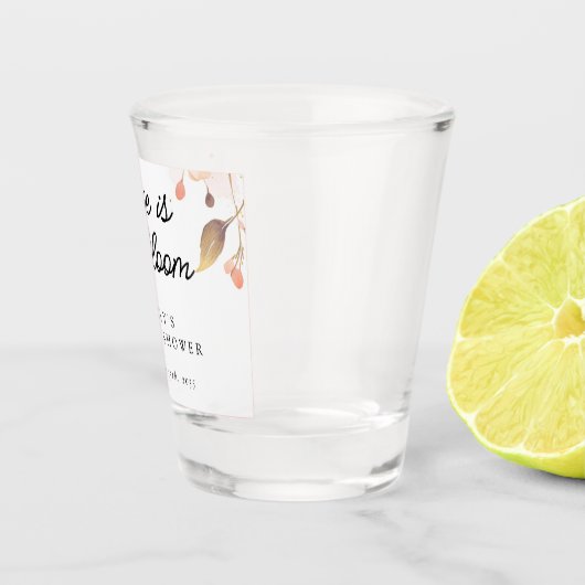 Liebe im Brautparty Bloom Schnapsglas (Rechts)