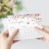 Liebe im Brautparty Blümflora-Schmetterling Begleitkarte