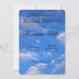 Liebe im Brautparty der Luft Einladung