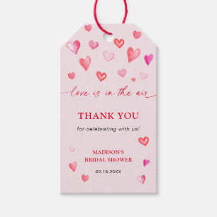 Liebe im Brautparty des Air Valentins Geschenkanhänger