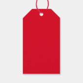 Liebe im Brautparty des Air Valentins Geschenkanhänger (Rückseite)