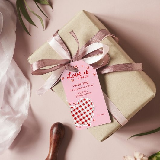 Liebe im Brautparty des Valentins Geschenkanhänger