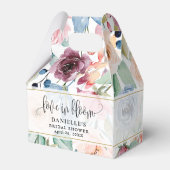 Liebe im Brautparty für Blume im Wasser Geschenkschachtel (Rückseite)