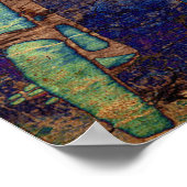 Liebe im Cyberpunk Poster (Ecke)