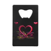 Liebe im Dunkelheit-Flaschenöffner Geldbeutel Flaschenöffner (Vorderseite)