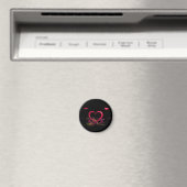 Liebe im Dunkelheitsmagnet Magnet (In Situ (Geschirrspüler))
