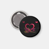 Liebe im Dunkelheitsmagnet Magnet (Vorderseite/Rückseite)