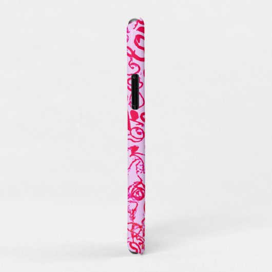 Liebe im dynamischen Farbmuster Case-Mate iPhone Hülle (Hinten/Rechts)