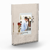 Liebe im eleganten Foto mit Herz (Links)