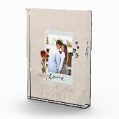 Liebe im eleganten Foto mit Herz (Rechts)