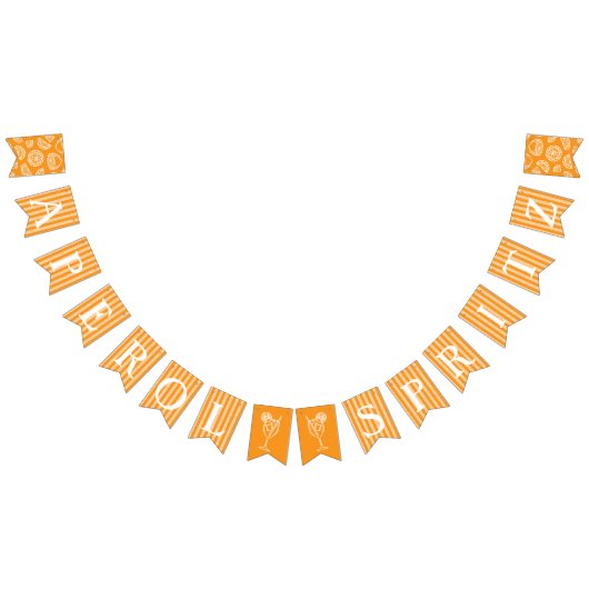 Liebe im ersten Spritz Aperol Spritz Brautparty Wimpelkette (Alle)