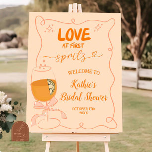 Liebe im ersten Spritz-Brautparty Poster