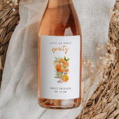 Liebe im ersten Spritz-Brautparty Weinetikett