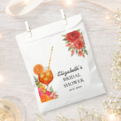 Liebe im ersten Spritz Citrus Orange Brautparty Geschenktütchen (Ausgeschnitten)