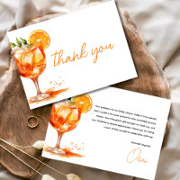 Liebe im ersten Spritz Orange Brautparty
