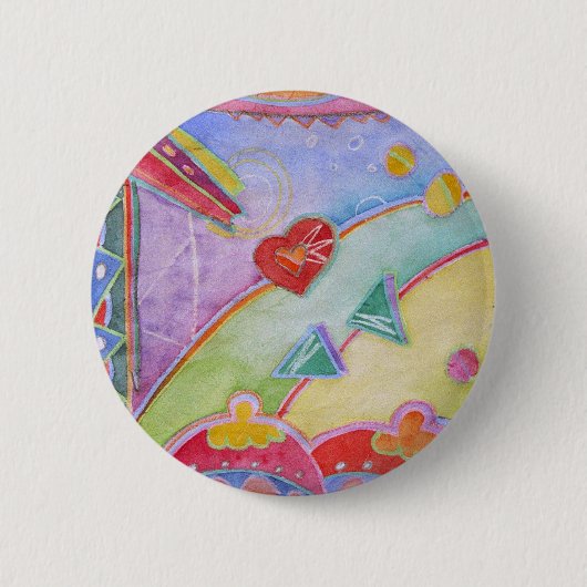 Liebe im Fenster Button (Vorderseite)
