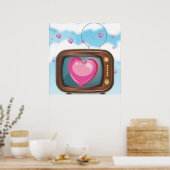 Liebe im Fernsehen Poster (Küche)