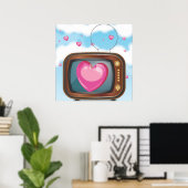 Liebe im Fernsehen Poster (Heimbüro)