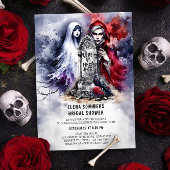 Liebe im First Bite Vampire Bride Brautparty Einladung