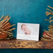 Liebe im First Sight Baby Foto Fotoplatte (Seite)