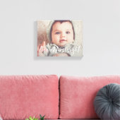 Liebe im First Sight Baby Foto Leinwanddruck (Insitu (Wohnzimmer))