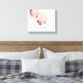 Liebe im First Sight Baby Foto Leinwanddruck (Insitu (Schlafzimmer))