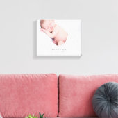 Liebe im First Sight Baby Foto Leinwanddruck (Insitu (Wohnzimmer))