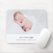 Liebe im First Sight Baby Foto Mousepad (Mit Mouse)
