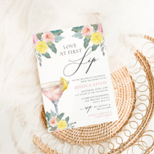 Liebe im First Sip Bright Cocktail Brautparty