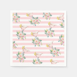 Liebe im First Sip Bright Cocktail Brautparty Serviette