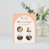 Liebe im First Spritz Bridal Foto Wo waren sie? (Stehend Vorderseite)