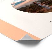 Liebe im First Spritz Bridal Foto Wo waren sie? Poster (Ecke)