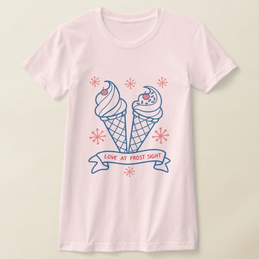 Liebe im Frostblick T-Shirt (Ablage )